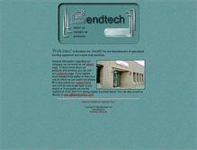 Tablet Screenshot of bendtechinc.com